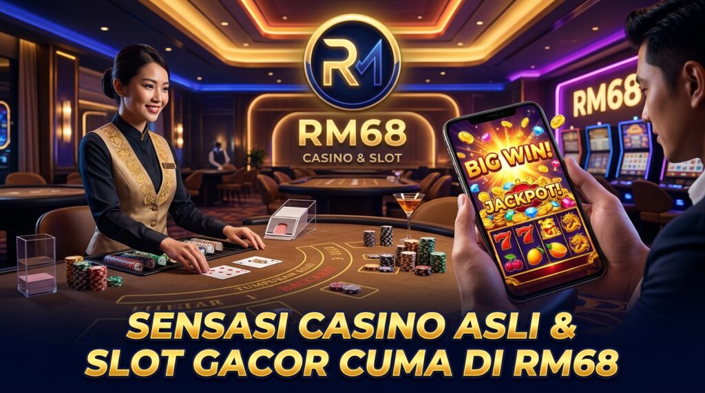 Experience Top-Tier Live Casino & Premium Slots at RM68